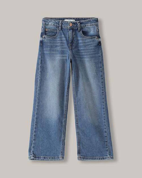 Jeans Wide Leg Azul